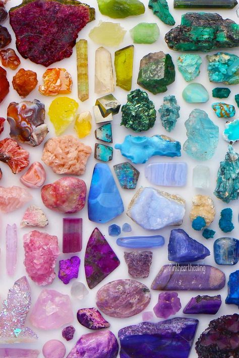 Crystal Stock Photos, Gemstone Colour Palette, Gems Aesthetic, Gemstone Aesthetic, Crystal Collection Display, Getting Highlights, Jewel Stones, Magic Crystals, Crystal Photography