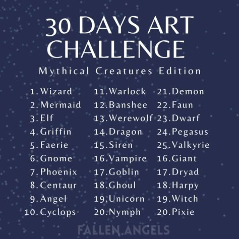 30 Day Color Challenge, Minecraft Month Challenge, Mythical Creature Oc Challenge, January Drawing Challenge 2024, Draw Challenge 30 Day, Doodle Challenge 30 Day, Daily Drawing Prompts, 30 Day Drawing Challenge For Beginners, Drawing Prompts Sketchbook Assignments