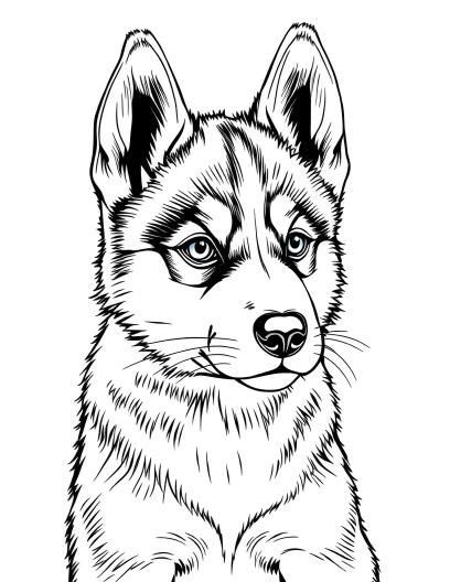 Unleash your creativity with our husky coloring pages! 🐺 Our coloring pages feature these adorable and energetic dogs in various scenes and poses. Click to explore and start coloring today! 🎨 Husky Coloring Page, Sage Crafts, Husky Poodle, Dog Coloring Page, Coloring Pictures, Free Coloring Pages, Printable Coloring Pages, Printable Coloring, Free Coloring