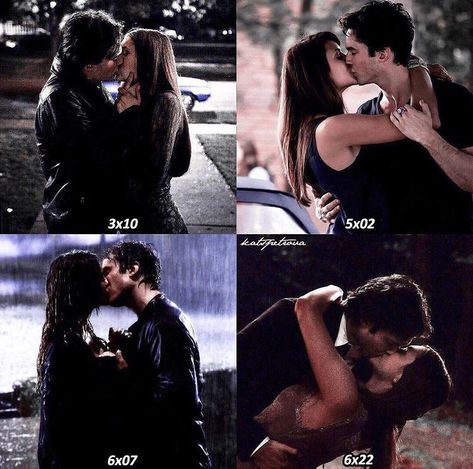 Damon And Elena Fanfiction, Ian And Nina Kiss, Damon And Elena Season 3, Vampire Diaries Elena And Damen, Vampire Diaries Damon And Elena, Delena Kiss, Tvd Damon And Elena, Delana Tvd, Damon And Elena Kiss