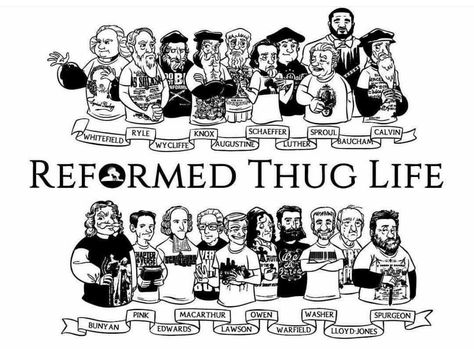 Reformers Lutheran Humor, Reformation Day, Relationship With Jesus, Bible Humor, Reformed Theology, Life Logo, My Relationship, Now And Then, Thug Life