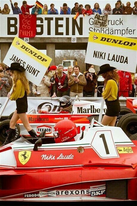 Ferrari 2017, Niki Lauda, James Hunt, F1 Wallpaper Hd, Gilles Villeneuve, Classic Racing Cars, Monaco Grand Prix, Grid Girls, Formula 1 Car