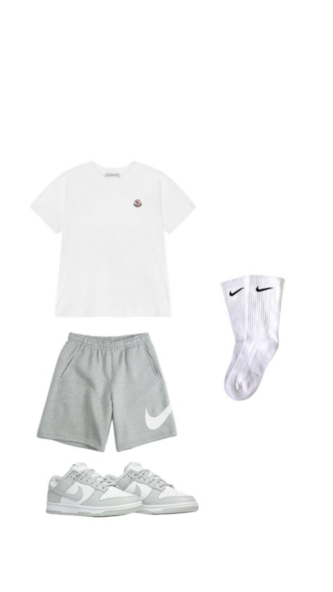 Nike Shorts Outfit, Sporty Outfits Men, Summer Drip, Trendy Boy Outfits, Everyday Casual Outfits, Guys Fashion, Guys Clothing Styles, Shorts Outfit, Cool Outfits For Men