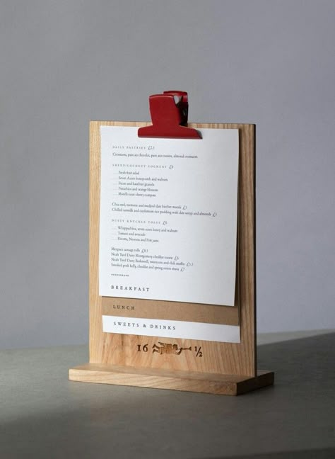 Menu Design Inspiration, Menu Stand, Architecture Restaurant, Cafe Menu Design, Bar Restaurant Design, Retail Signage, Client List, Design Café, Menu Holders