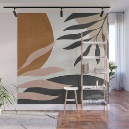 Wall Mural Abstract, Jungle Wall Mural, Mural Abstract, Interior Murals, Diy Wall Painting, Bedroom Murals, Wall Painting Decor, Mural Wall Art, Wall Paint