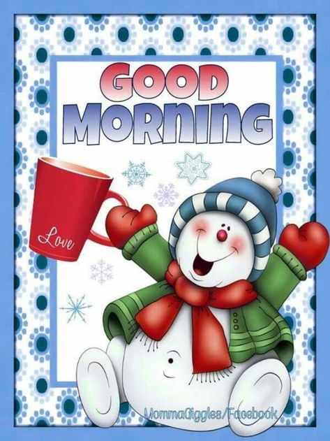 Christmas Morning Quotes, Winter Good Morning, Snowman Quotes, Good Morning Winter, Good Morning Christmas, Quote Pictures, Winter Pins, Winter Images, 50 Christmas