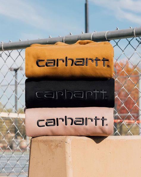 FEATURE on Instagram: “New arrivals from @carharttwip are now available at our Chinatown location + online. Tap the link in our bio to shop for the latest styles.…” Carhartt Wallpaper, Laydown Photography, T-shirt Photography, Photography Shirts, Skater Outfits, Creative Fashion Photography, Sports Meet, Photo Editing Lightroom, Whatsapp Web