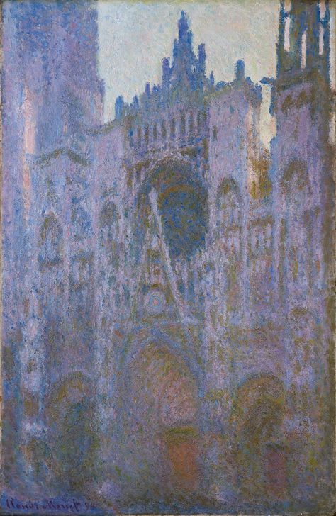 Rouen Cathedral, Art Alevel, Claude Monet Paintings, Monet Art, Monet Paintings, Georges Braque, Greek Art, Impressionist Art, Impressionist Paintings