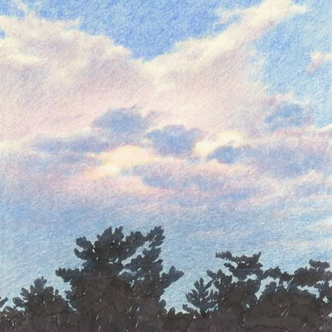 Color Pencil Illustration, Colour Pencil, Color Pencils, Landscape Drawings, Color Pencil Art, Color Pencil Drawing, Color Pencil, Pencil Illustration, Colored Pencil