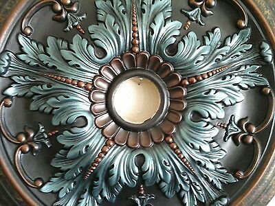 Ceiling Medallion Chandelier, Copper Ceiling, Soyut Sanat Tabloları, Ceiling Medallion, False Ceiling Design, Metal Tree, Ceiling Tiles, Painted Ceiling, Printed Cushions