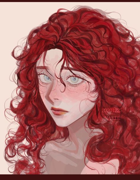 Oak Tree, How To Draw Hair, Hair Art, A Drawing, 그림 그리기, Character Design Inspiration, Aesthetic Art, Character Inspiration, Red Hair