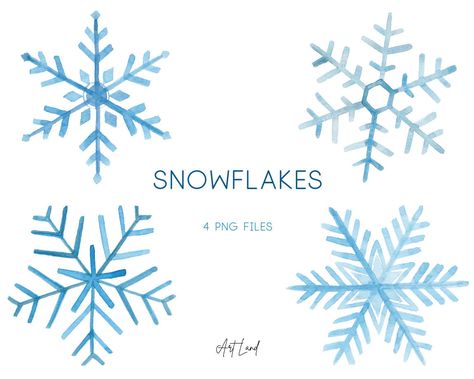 Christmas Cards Snowflakes, Painted Snowflakes, Snowflake Painting Easy, Paint Snowflakes, Hand Painted Snowflakes, How To Paint Snowflakes, Watercolor Snowflakes, Hand Drawn Snowflakes, Snowflake Painting