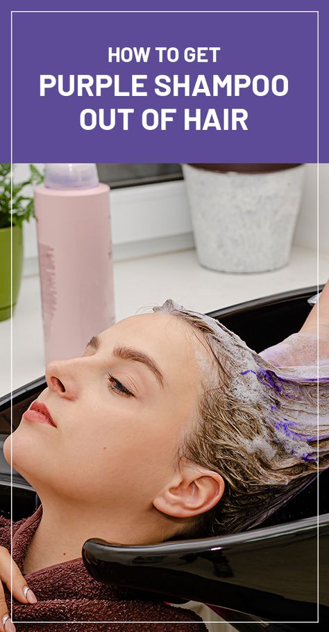 How To Get The Purple Shampoo Out Of Your Hair Purple Shampoo Toner, Purple Toner, Brassy Blonde Hair, Toner For Blonde Hair, Purple Shampoo For Blondes, Best Purple Shampoo, Violet Shampoo, Purple Conditioner, Shampoo For Gray Hair