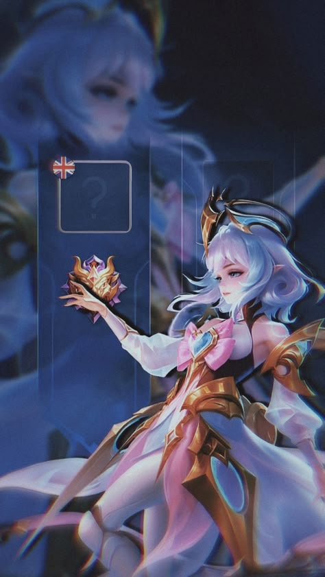 Mlbb Profile Picture, Mobile Legends Angela, Kagura Exorcist, Angela Summer, Mobile Legends Edit, Ml Avatar, Mlbb Couple, Kagura Mlbb, Angela Mlbb