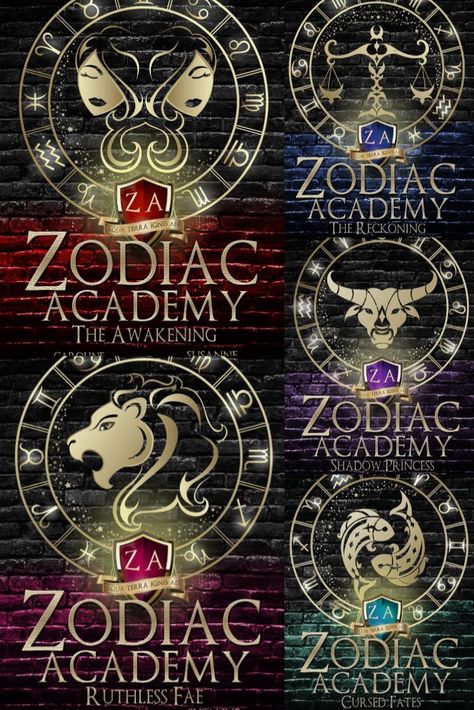 Zodiac Academy Series, Zodiac Academy Bluelance, Zodiac Academy Restless Stars, The Reckoning Zodiac Academy, Zodiac Academy Book, The Zodiac Academy, Caroline Peckham, Zodiac Academy The Awakening Book Cover, Zodiac Academy