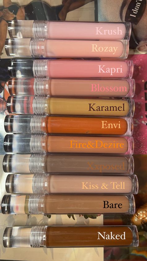 Lipgloss Ideas, Brand Goals, Nude Lipgloss, Boss Moves, Makeup Inspired, Nude Lip Gloss, Makeup For Black Skin, Business Baby, Lip Gloss Collection