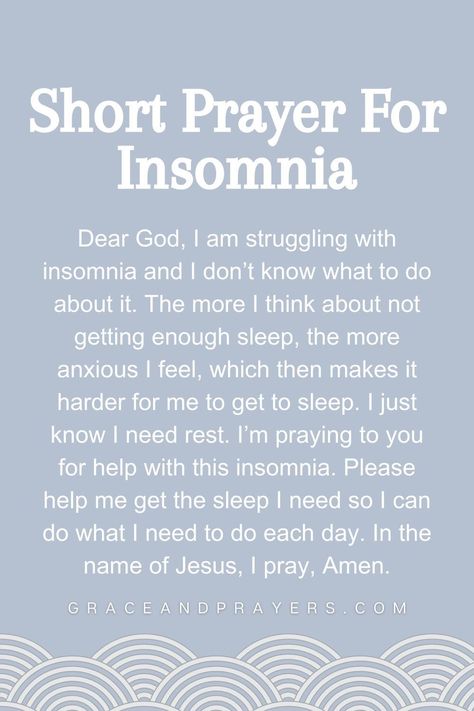 In the stillness of the night, this short prayer reaches out for divine assistance to bring calm and rest to those wrestling with insomnia.

Seek the peace that surpasses all understanding to quiet the mind, relax the body, and invite the soothing embrace of sleep.

Find solace and the promise of restful slumber. Read more about this short prayer for insomnia at Grace and Prayers. Prayer For Sleep And Peace, Prayer Before Sleep, Sleep Prayer, Short Prayer, Bedtime Prayers, Apple Coffee, Prayer For Love, Quiet The Mind, Prayer Time