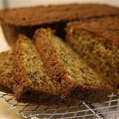 Extreme Banana Nut Bread 'EBNB' - Allrecipes.com Rich Banana Bread, Banana Nut Bread Recipe, Nut Bread Recipe, Fall Foods, Banana Nut Bread, Nut Bread, Banana Nut, Banana Flavored, Sweet Bread