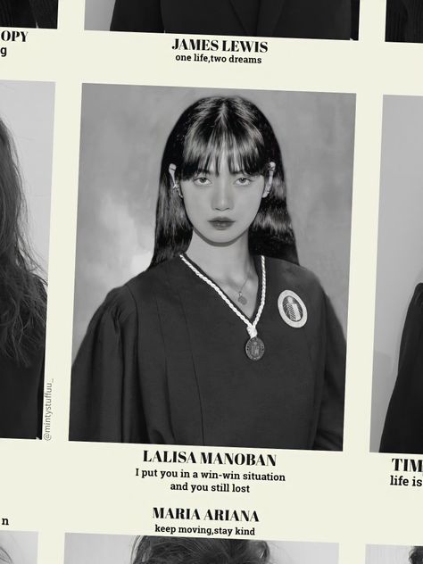 Lalisa edit made by mintystuffuu_
Follow me for pins like this! Kpop Year Book, Book Year School Photoshoot, Year Book Aesthetic, Design Profile Picture, Lalisa Manoban Aesthetic, Blackpink Photoshoot, Rosé School, Yearbook Photoshoot, College Pictures