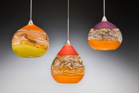 LED PENDANT LIGHTS - GARTNERBLADE.COM Art Glass Lighting, Hand Blown Glass Lighting, Blown Glass Lighting, Blown Glass Pendant Light, Track Lighting Fixtures, Verre Design, Blown Glass Pendant, Multi Pendant, Multi Light Pendant