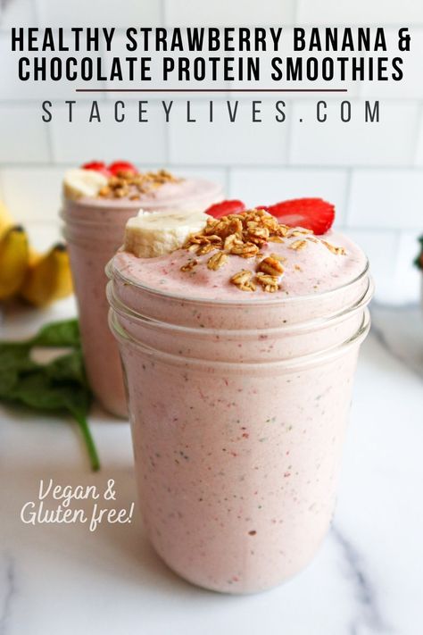 Chocolate Strawberry Protein Smoothie, Frozen Fruit Protein Smoothie, Lactose Free Protein Shake, Low Calorie Protein Smoothie, Smoothies With Chocolate Protein Powder, Lactose Free Smoothie Recipes, Chocolate Protein Powder Smoothie, Chocolate Protein Smoothie Recipes, Chocolate Protein Smoothie