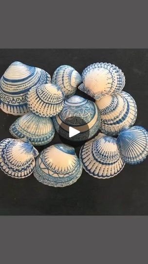 125K views · 1.6K reactions | Superbes idées de peinture au coquillage de mer 👍🤩 | Bonne idée Painted Shells Seashells, Whats Your Spirit Animal, Aesthetic Rock, Owl Rocks, Stones Aesthetic, Mod Podge Crafts, Shed Organization, Painted Shells, Your Spirit Animal