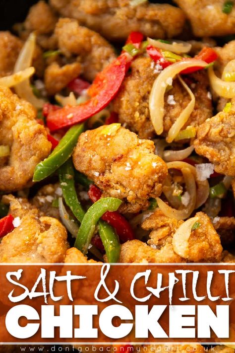 Here I'll share with you the most delicious way to make the iconic salt and chilli chicken! Dry Chili Chicken Chinese, Salt And Chili Chicken, Salt Chilli Chicken, Salt And Chilli Chicken, Chicken Chilli, Chilli Chicken Recipe, Chicken Batter, Chicken Salt, Crispy Chicken Recipes