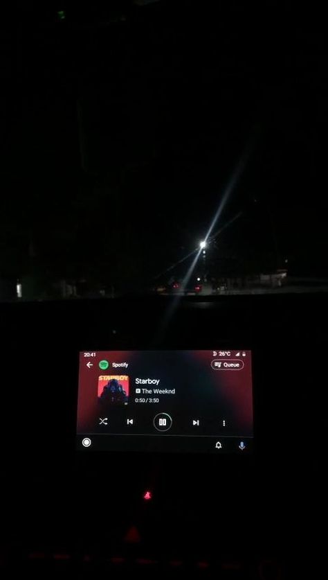 Playing starboy by the weeknd on a night ride Car Songs Insta Story, Fake Car Snaps Night Boyfriend, Car Snaps Snapchat Night, Boyfriend Driving Aesthetic, Starboy Lifestyle, Car Driving Aesthetic, The Weeknd Cars, Car Driving Snap, Audio Pictures