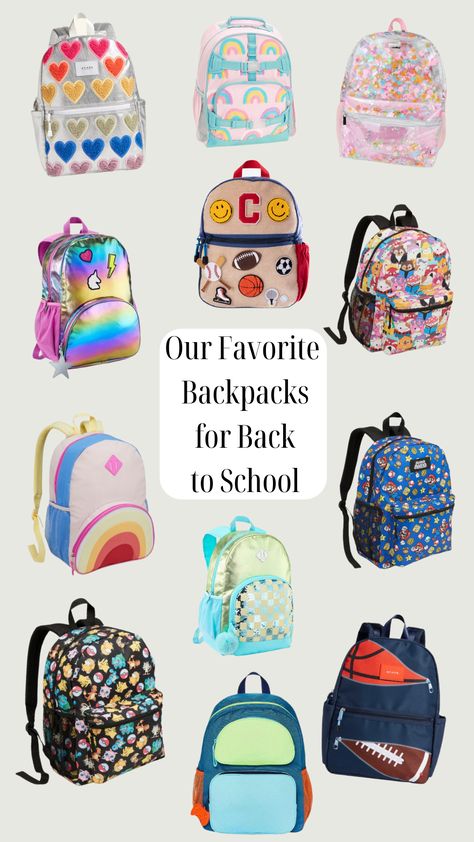 Check out these cute, affordable backpacks for preschool, Kindergarten, and elementary school! Best Kids Backpacks, Elementary School Backpack, Preschool Backpack, Best Backpacks, Kindergarten Backpack, Kids School Backpack, Kids Pjs, Cute Backpacks, Cool Backpacks