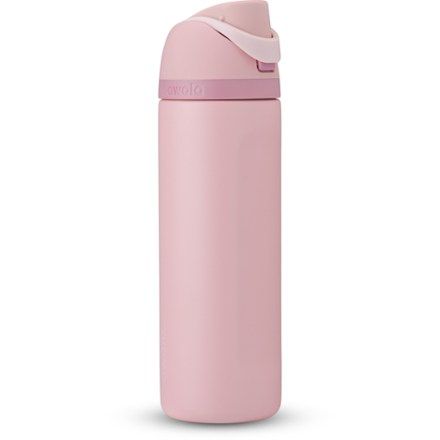 Whether you choose to sip or chug, the 24 fl. oz. Owala FreeSip vacuum water bottle has you covered with its patented push-button lid. Plus, its triple-layer construction keeps drinks cold all day. Awala Pink Water Bottle, Owala Water Bottle Aesthetic Accessories, Pink Owala Water Bottle, Christmas List Items, Owala Water Bottle, 2025 Wishlist, 2024 List, Water Bottles With Straw, Fun Beauty Products