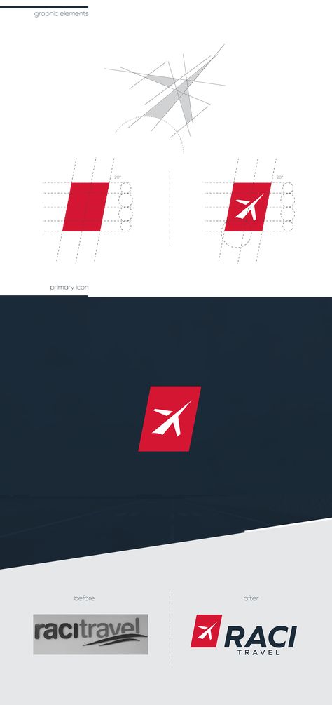 Raci Travel - Rebranding on Behance #branding #rebranding #logo #stationery #identity #travel #airplane #red #white Airline Logo Design Ideas, Travel Branding Design, Tour And Travel Logo, Airline Logo Design, Immigration Logo, Agency Logo Branding, Travel Logo Ideas, Travel Logo Design Ideas, Logo Airplane