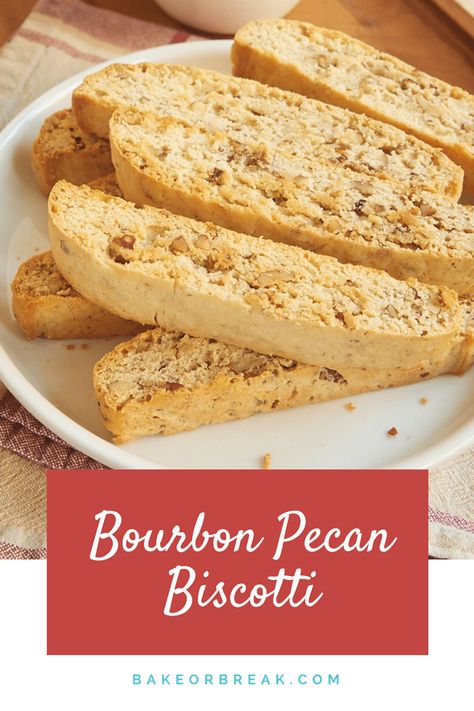 Christmas Munch, Pecan Biscotti Recipe, Pecan Biscotti, Best Biscotti Recipe, Breakfast Scones, Biscotti Recipes, Italian Cookie Recipes, Italian Favorites, Biscotti Cookies