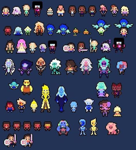 Steven Universe Pixel Art Grid, Steven Universe Pixel Art, Funny Pixel Art, Pixel Cartoon, Steven Universe Wallpaper, Steven Universe Movie, Hamma Beads Ideas, Steven Universe Drawing, Pearl Beads Pattern