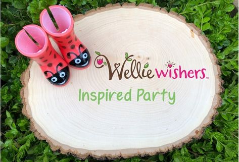 Wellie Wishers Birthday Party, Wellie Wisher Birthday Party, Unique Birthday Party Themes, Diy Garden Party, American Girl Birthday Party, Unique Birthday Party, American Girl Birthday, Birthday Blast, Pool Party Kids