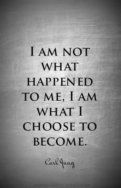 Quotes by Carl Jung | I am not what happened to me, I am what I choose to become Love And Life Quotes, Carl Jung Quotes, John Maxwell, Psychology Quotes, Life Quotes Love, Carl Jung, Quotes Quotes, Quotable Quotes, Heartfelt Quotes