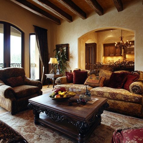 10 Tuscan Living Room Ideas: Create a Cozy Rustic Retreat with Style and Comfort | Florgeous Tuscan Style Homes Interior, Tuscan Family Room, Tuscan Living Room Ideas, Hampton Living Room Ideas, Coastal Modern Living Room, Tuscan Style Decorating, Tuscan Living Rooms, Hamptons Living Room, Tuscan Interior