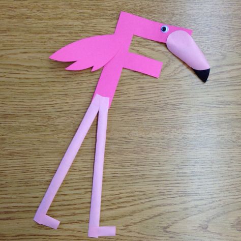 F is for flamingo Letter F Activities, F Activities, F Is For Flamingo, Fun Summer Crafts For Kids, Letter F Craft, Easy Summer Crafts, Preschool Letter Crafts, Abc Crafts, Alphabet Letter Crafts