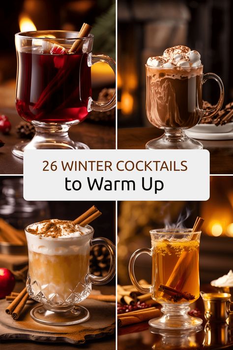 Discover a variety of delicious and comforting winter cocktail recipes, including Irish Coffee, Hot Toddy, and more to enjoy on chilly nights. Tom And Jerry Cocktail, Hot Toddy Recipe Rum, Hot Liquor Drinks, Hot Mixed Drinks, Hot Christmas Drinks, Hot Alcoholic Drinks, Hot Mulled Cider, Low Cal Drinks, Winter Cocktail Recipes