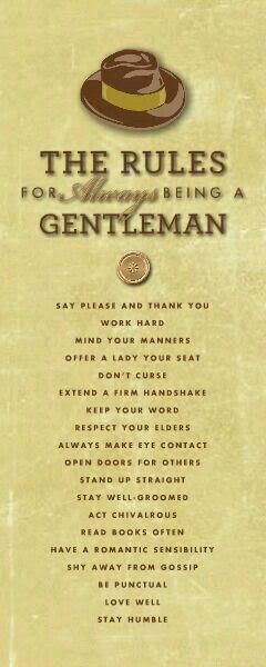 Being A Gentleman, Emily Post, Canvas Template, Respect Your Elders, Gentlemens Guide, Gentleman Rules, Gentlemans Guide, Der Gentleman, True Gentleman