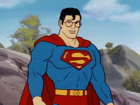 Superman (1988) Superman The Animated Series, Steel Superman, First Superman, Batman Cartoon, Superhero Shows, Action Comics 1, Superman Man Of Steel, Superman Art, Family Forever