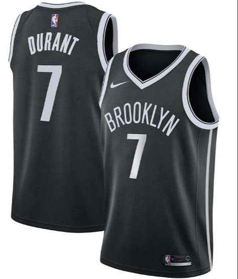 Brooklyn Nets, Nba Jersey, Kevin Durant, Black 7, Chicago Bulls, Nba, Brooklyn, Chicago, Sports Jersey