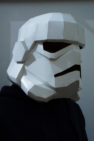 Wintercroft Mask, Cardboard Mask, Stormtrooper Helmet, Batman Mask, Star Wars Sith, Dark Vador, Geek Crafts, Paper Mask, Star Wars Stormtrooper