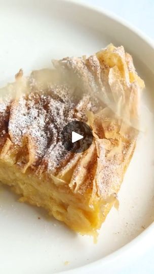 357K views · 8.8K reactions | Soufra,  a delightful custard pie
by Sweet Greek 

Base
250g unsalted butter
375g filo pastry
¼ tsp cinnamon

Custard
6 eggs
450ml pouring cream
250ml... | By My GreekitchenFacebook Cinnamon Custard, Philo Dough, Phyllo Dough Recipes, Phyllo Recipes, Homemade Pita Bread, Milk Tart, Smore Recipes, Crescent Recipes, Greek Sweets