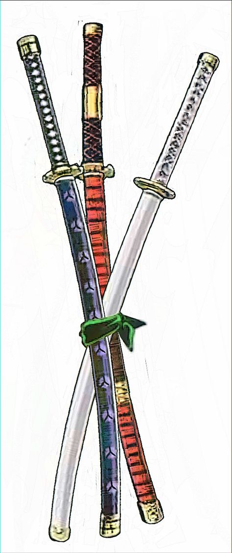 Zoro One Piece 3 Swords, Zoro 3 Swords Tattoo, Enma Zoro Swords Tattoo, Roronoa Zoro Swords Tattoo, Zoro Three Swords Tattoo, Enma Zoro Swords, Zoro 3 Swords, One Piece Zoro Swords, Zoro Swords Tattoo