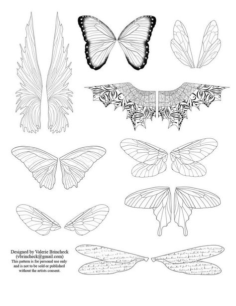 Wings Drawing, Fairy Crafts, Insect Jewelry, Paper Dolls Printable, Fairy Wings, Drawing Tutorials, Fairy Dolls, All Craft, Butterfly Wings