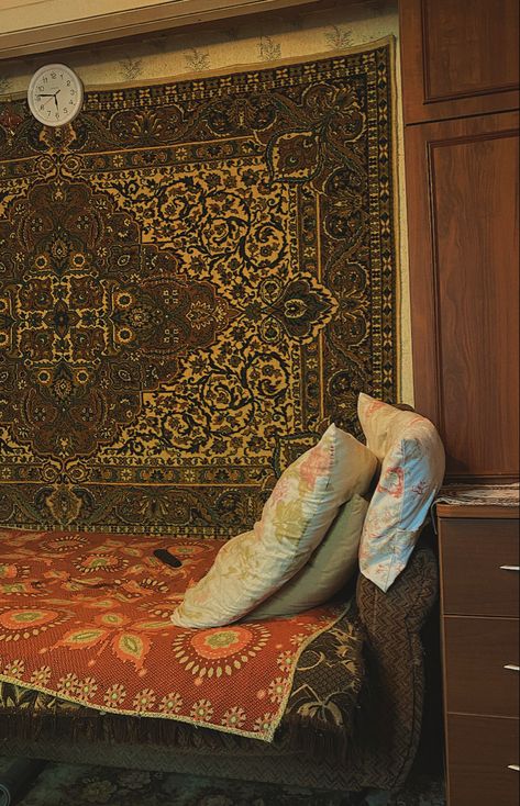 Russian Living Room, Russian Bedroom, Russian Tapestry, Asia Aesthetic, European Aesthetic, Eastern European, Summer Dream, Minsk, Central Asia