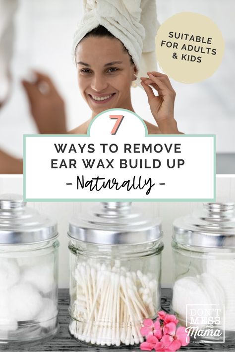 Remove Ear Wax Buildup, Ear Wax Removal Diy, Natural Ear Wax Removal, Clogged Ear Remedy, Best Ear Wax Removal, Clean Ear Wax Out, Candle Ear Wax Removal, Impacted Ear Wax, Ear Wax Candle