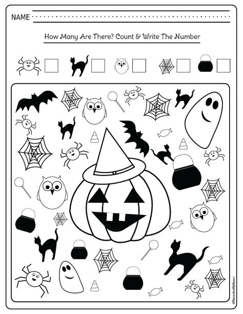 halloween kindergarten worksheets Halloween Worksheets Free, Halloween Kindergarten Activities, Halloween Worksheet, Halloween Activity Sheets, Halloween Math Worksheets, Halloween Math Activities, Halloween Kindergarten, Halloween Worksheets, Halloween Printables Free