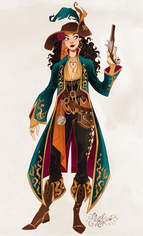 Pirate Aesthetic, Fantasy Inspo, Pirate Crew, Pirate Art, Art Procreate, Bio Art, Tarot Reader, Oc Inspo, Pirate Woman