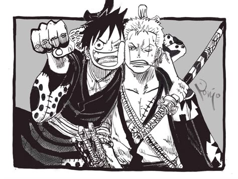 Zoro And Luffy, Luffy And Zoro, رورونوا زورو, Manga Tattoo, One Piece Tattoos, One Piece Cosplay, One Piece Crew, Zoro One Piece, Anime Nerd